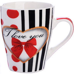 25972 Кружка 340мл LOVE (мин.4шт)LR(х36) - Mayer&boch фото 5