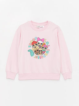 Bisiklet Yaka LOL Surprise OMG Lisansl? Uzun Kollu K?z ?ocuk Sweatshirt