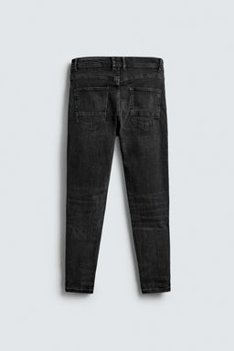 JEANS SKINNY CROPPED FIT / Carb?n - Zara фото 8