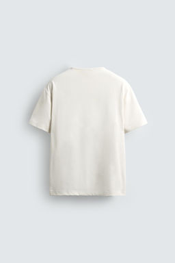 HEAVYWEIGHT RIBBED TRIM T-SHIRT
