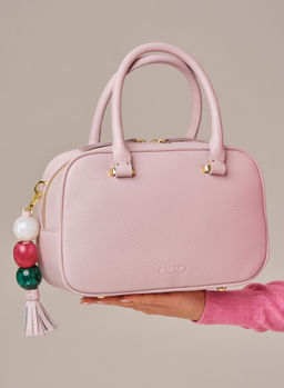 Кожаная сумка Hawaii DBR 31216 розовый дым