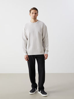 Bisiklet Yaka Erkek Triko Kazak