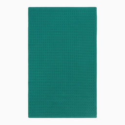 Полотенце Доляна цв. зелёный 35х60 см, 100% хл., крупная вафля 220 г/м2  фото 3