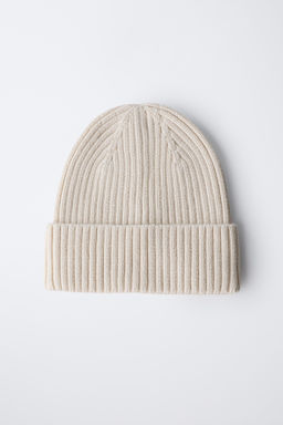 PLAIN KNIT BEANIE - Zara фото 5