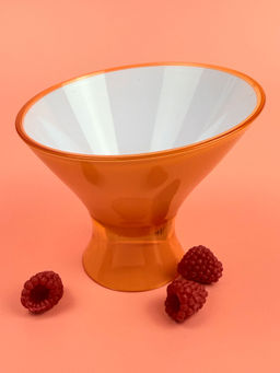 Цена за 2 шт. Креманка пластиковая диаметр 12см (цвет микс) OLS-179-9