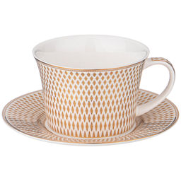 КОФЕЙНЫЙ НАБОР LEFARD RADIAL GOLD НА 6 ПЕР. 12 ПР. 180 МЛ