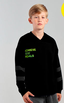 CRB wear / CWJB 63982-22-426 Джемпер для мальчика,черный