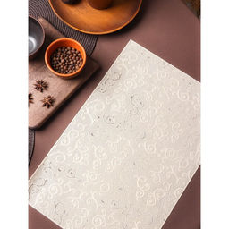 Цена за 12 шт. Салфетка ажурная для стола Нежность. Витки, 4530 см, цвет бежевый - Simaland фото 3