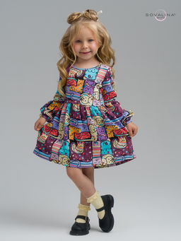 Платье Моана коты в горошек - Sovalina фото 7