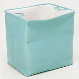 Корзина для хранения игрушек с затяжкой на веревке, 40?50?48 см, голубая - Школа талантов фото 4