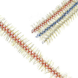 Цена за 10 шт. Мишура новогодняя № 12, двойная , d-15+15мм, 200 см МИКС - Simaland фото 3