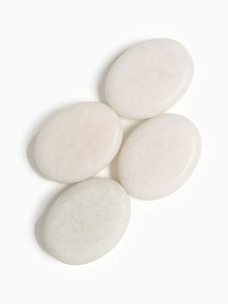 Камни для СПА 6×8 белый мрамор, 4 шт.