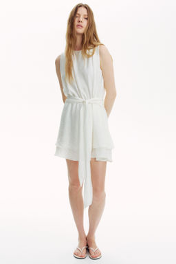Vestido con cintur?n de anudar - H&m фото 6