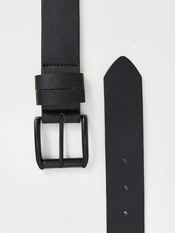 Deri G?r?n?ml? Erkek Kemer