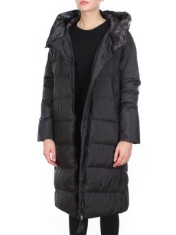 2118 BLACK Пальто зимнее женское MELISACITI (200 гр. холлофайбера) - Fashion фото 9