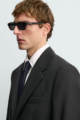 WOOL DINNER JACKET BLAZER AARON LEVINE X ZARA  фото 6