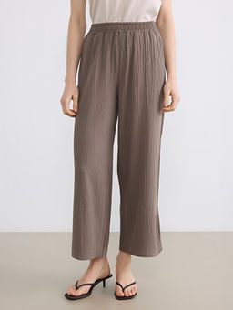 Beli Lastikli Geni? Pa?a Kad?n Pantolon