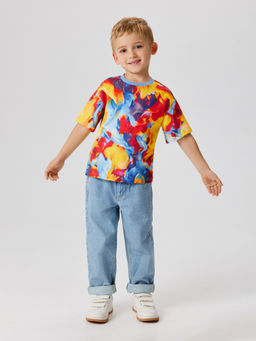 ACOOLA / Футболка детская для мальчиков Noel ярко-оранжевый  фото 2