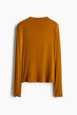 Top con cuello perkins - H&m фото 2