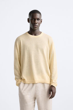 LINEN BLEND SWEATER - Zara фото 2