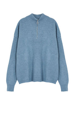 Antrasit Couple Yumusak Dokulu Fermuarl? Triko Kazak TWOAW20XS0009 - Trendyolmilla фото 37