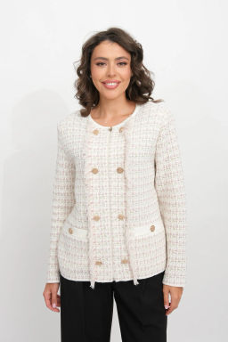 БЕЛАРУСЬ Жакет Д 3302/молочно-пудровый