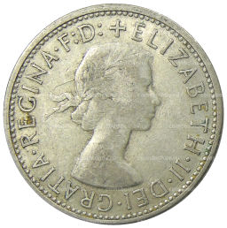 1 флорин (2 шиллинга) 1954 года Австралия  Королевский визит Елизаветы II
