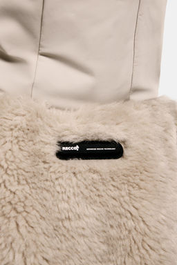 SHORT FAUX FUR HOODED COAT RECCO® TECHNOLOGY SKI COLLECTION - Zara фото 28