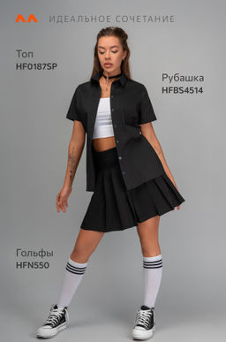 Женская приталенная рубашка Happyfox