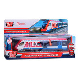 Модель металл Электропоезд МЦД, 21,5 см, ( откр., двери) инерц, в коробке