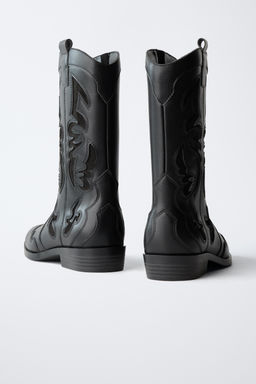 COWBOY BOOTS - Zara фото 7