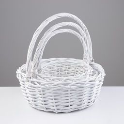 Набор корзин «Плетёнка», 3 шт, 39×15/37 см, 31×13/31,5 см, 25×11/27 см, ива