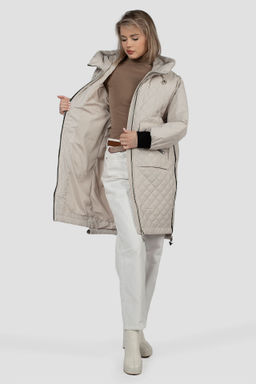 04-3006 Куртка женская демисезонная (Холлофайбер 100) - El podio фото 2