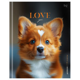 Дневник тв. об., 1-11 кл. "Песик по имени Love" (Д5т48_лг 64737, BG) глянцевая ламинация