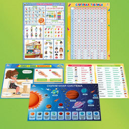 Развивающие плакаты «Для начальной школы»