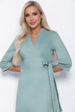 Платье LT Collection Вереск П10766 мятное миди