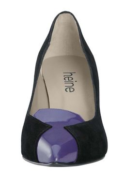 Туфли, черно-лиловые - Heine фото 5