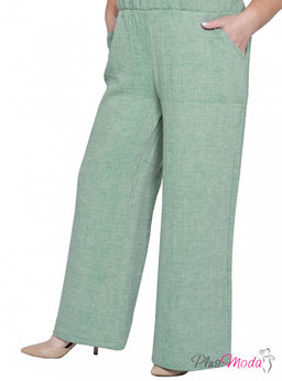 Брюки-клеш Модель №1547 размеры 44-84 - Plusmoda фото 8