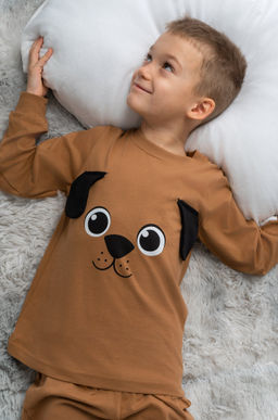 Хлопковая пижама для мальчика Bonito  фото 4