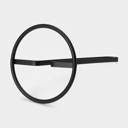 Держатель для бумажных полотенец Доляна «Лофт», 15×15×28 см, чёрный