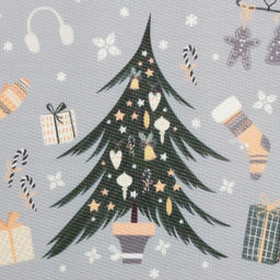 Новогодняя салфетка на стол Hygge New Year ПВХ, 40х29 см - Доляна фото 3