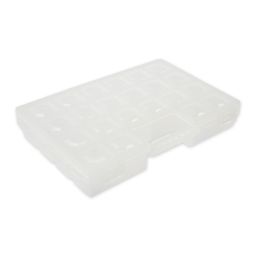 Gamma Коробка для шв. принадл. OM-009 пластик 28.5 x 20 x 5 см СК/Распродажа прозрачный