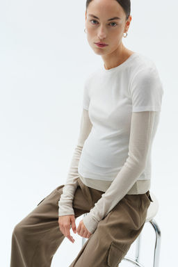 MAMA Pantalon cargo Before & After - H&m фото 2