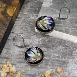 Серьги из муранского стекла