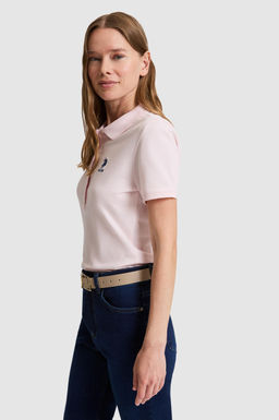 Kad_n A__k Pembe Polo Yaka Basic Ti__rt - U.s. polo assn фото 3