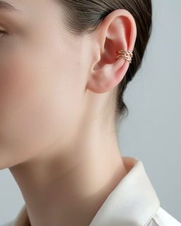 Серьги - кафф