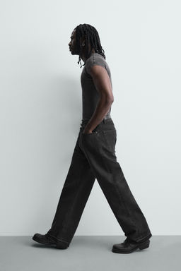 JEANS LOOSE FIT / Carb?n - Zara фото 6