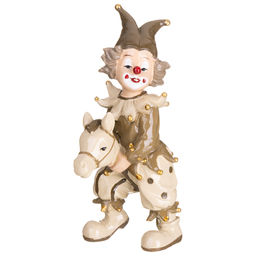 ФИГУРКА КЛОУН 11*6,5*16,5 СМ. КОЛЛЕКЦИЯ БУФФОНАДА