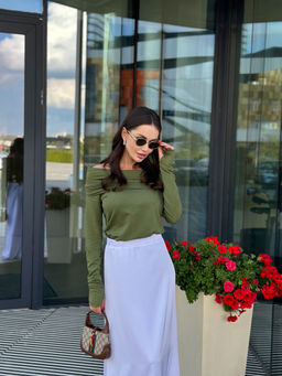 Джемпер AURA 2176-164 хаки