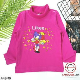 Водолазка для девочки с рисунком